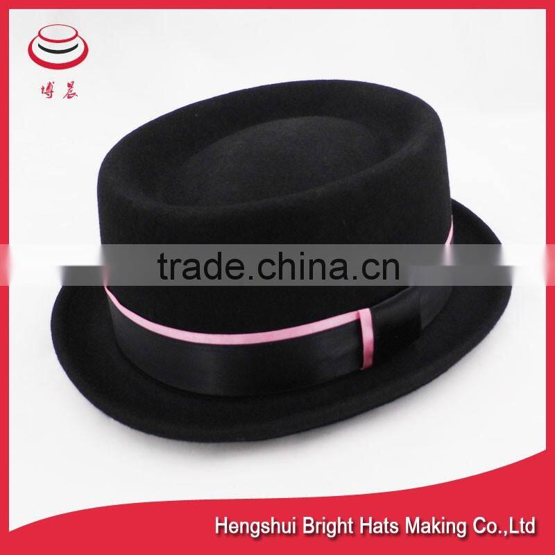 Porkpie or Pig Pie Pork Pie 100% Wool Felt Hats