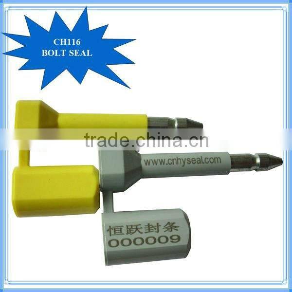 CH116 ISO 17712 8mm diameter barcode bolt seal