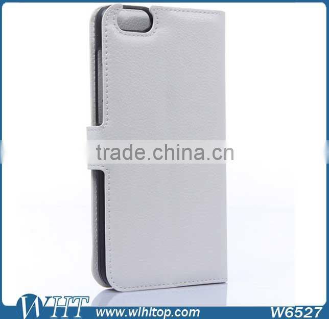 Standing Style Credit Card for Huawei Honor 7 Leather Case, PU Leather+PU Flip Wallet Case for Honor 7