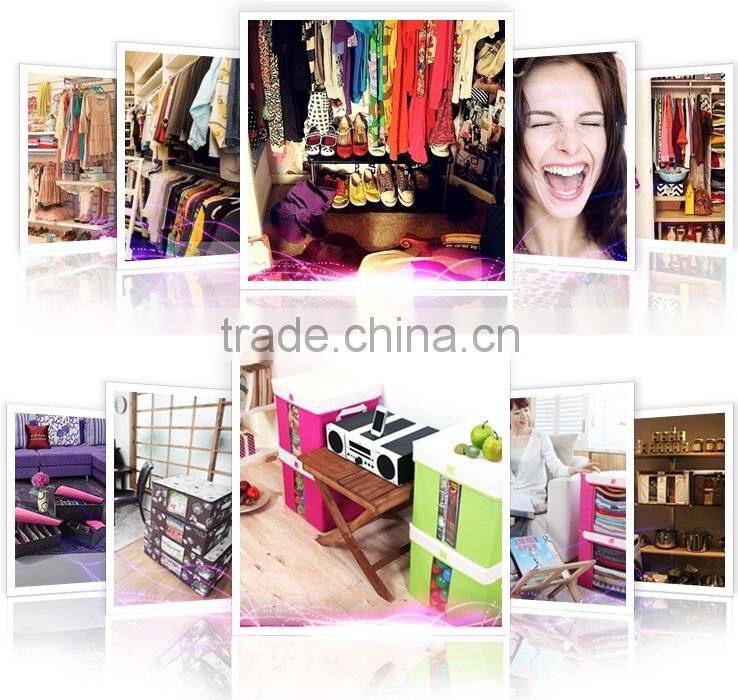 Oxford folding bauble storage box/14-dividers socks and bras storage box