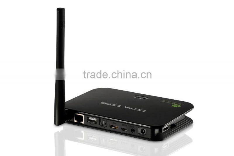 H.265 4K EKB368 RK3368 16GB octa core rk3368 emmc android5.1 tv box 4k Z4 octa core tv box