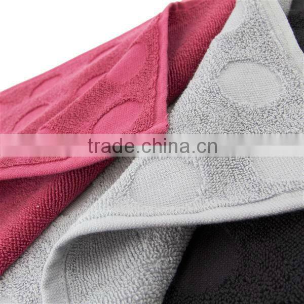 100% cotton jacquard towel wash cloth
