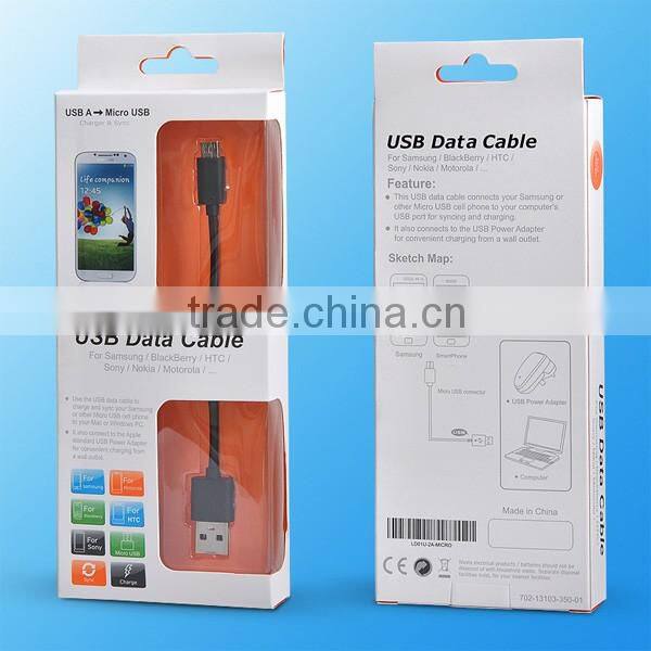 Manufactuer on Alibaba China new produce Micro connector usb date cable
