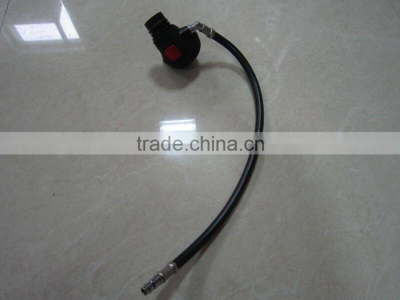 High Pressure supply valve for SCBA set