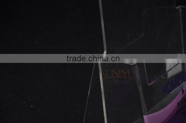 New Products Custom Clear Acrylic Leaflet Shelf