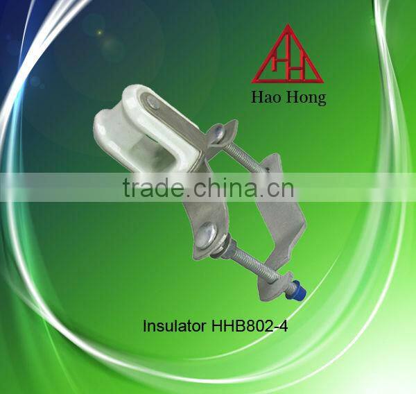 HAOHONG Hot Sale low voltage / 802 -4 Porcelain Insulator / pin insulator