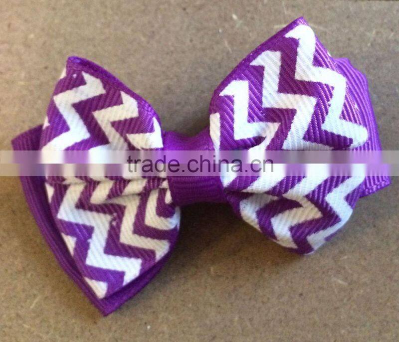 2015 summer fashion lovely wave bowkont hair clip high quality cloth hairclip