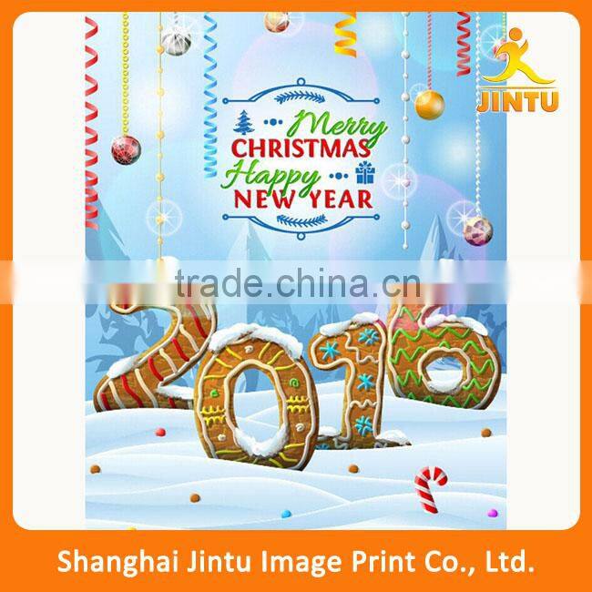 Cheap Colorful christmas Poster Printing (JTAMY-2015111702)