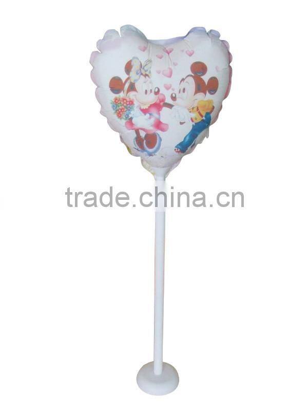 Sublimation photo balloon in heart shape