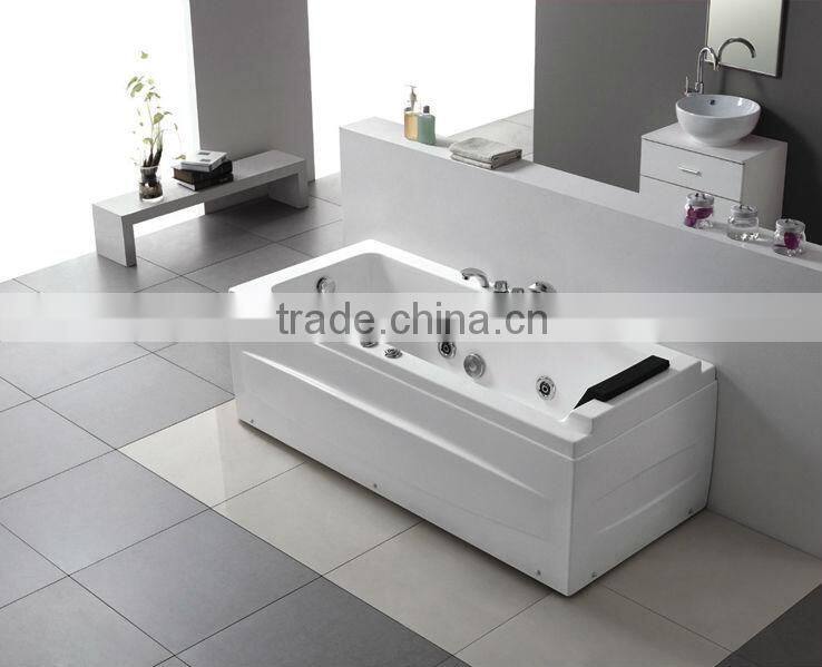 2014 Soaking Multifunction SPA bathtub with skirt panel,bathtub,bathtub with apron