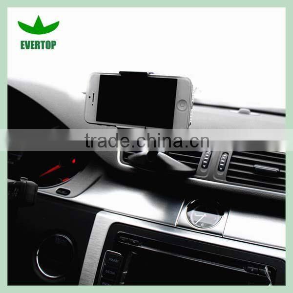 Universal smartphone CD slot mount holder,C grip CD slot mount,C clamp CD player loading port for smartphone TS-VPH06C