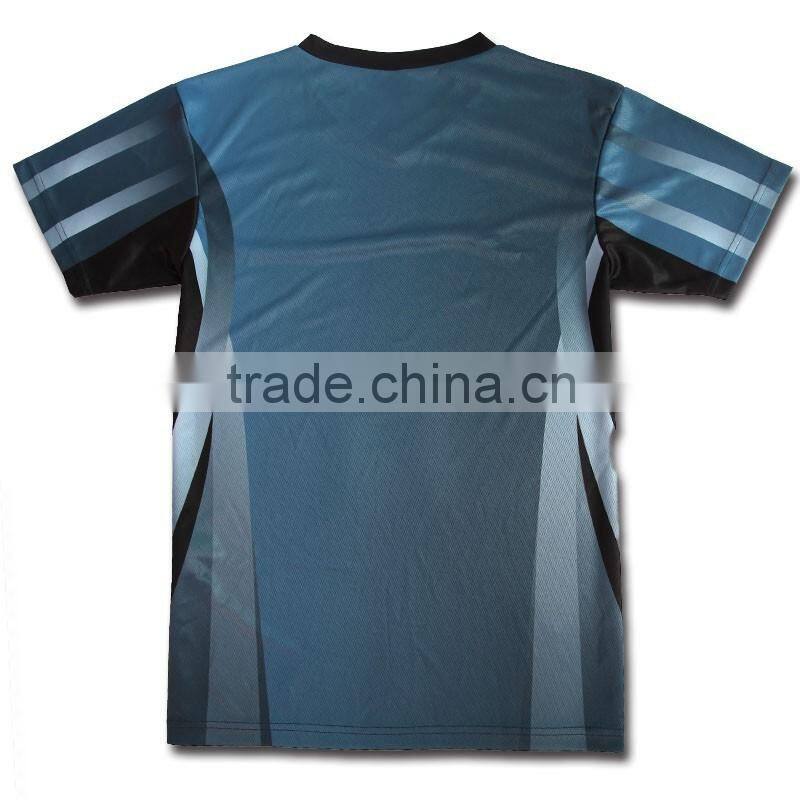 Sublimation china custom made wholesale blank soccer jersey
