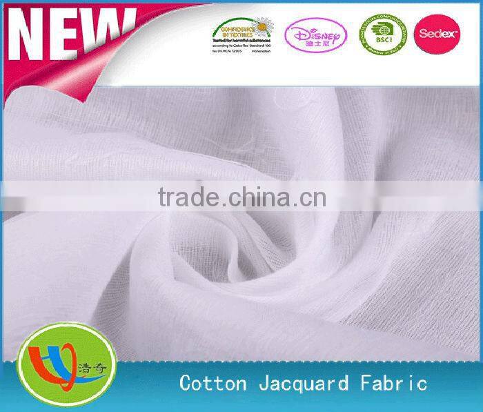 2015 HOT CHINA jacquard fabric textiles for young lady garment