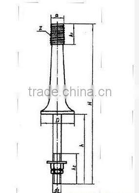Supply extension spindle for insulator 56-4