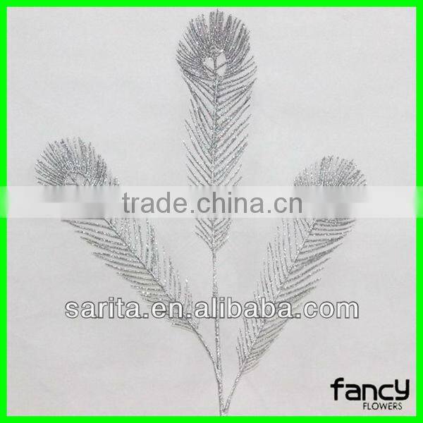 2013 new design artificial christmas tree leaves