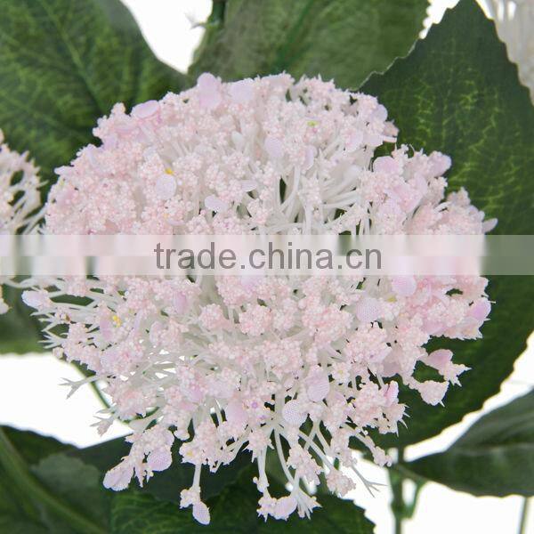 6 heads pink flowers artificial bouquets