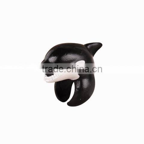 2015 New product Soft plastic animal ring toy undersea animal ring toy,pvc animal ring toy