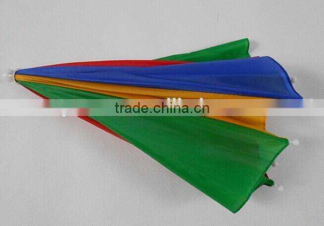 rainbow hat shape umbrella