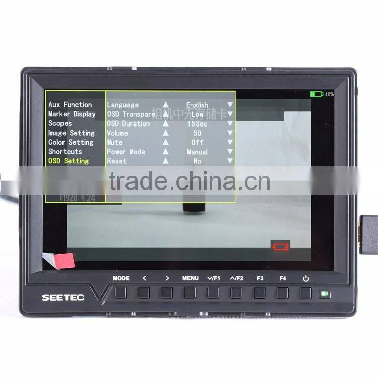 7-Inch 1920x1200 pixels LCD Monitor with IPS Panel Peaking Focus Assist & Exposure FW760