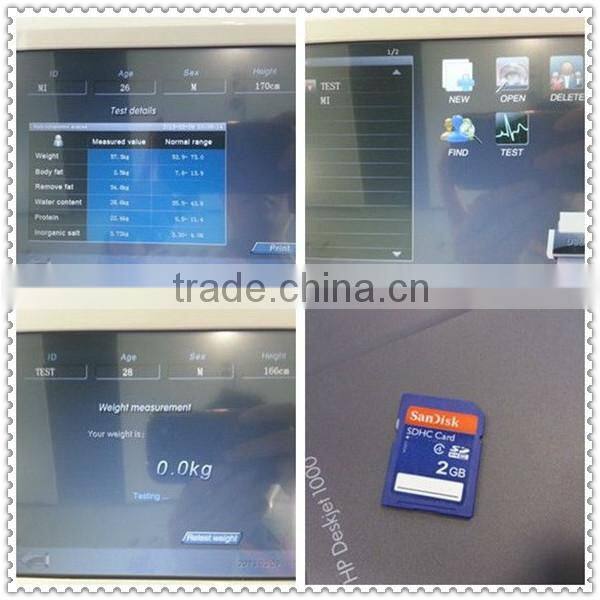 Professional body composition analyzer machine