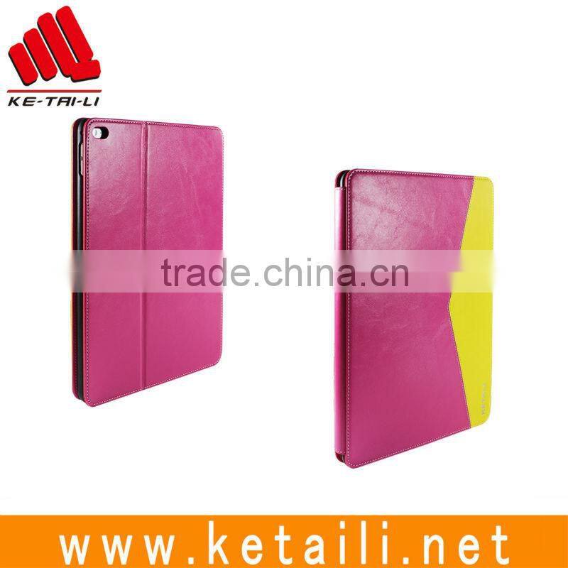 Hot selling pu leather protective case cover for iPad air tablet