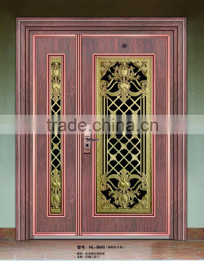 High Quanlity Cheap Turkey style stainless security steel seamless door
