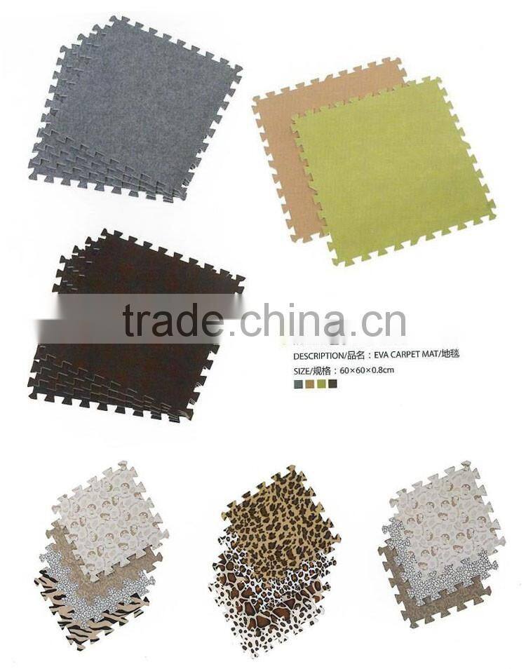 EVA Foam Alphabet Puzzle Mat for Kids Colorful EVA Sheet