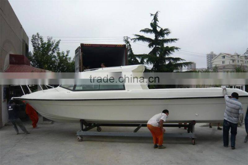 NEW 8.8m/9.8m fiberglass leisure yacht and fishing boat