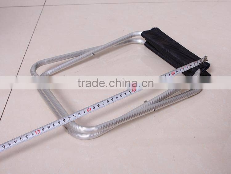 Portable Outdoor Camping Fishing Picnic Hiking Aluminu stool Folding Black Chair