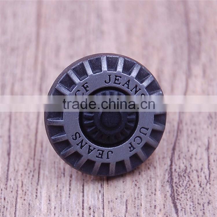 Antique bronze decorated handbags suit jacket metal busttons