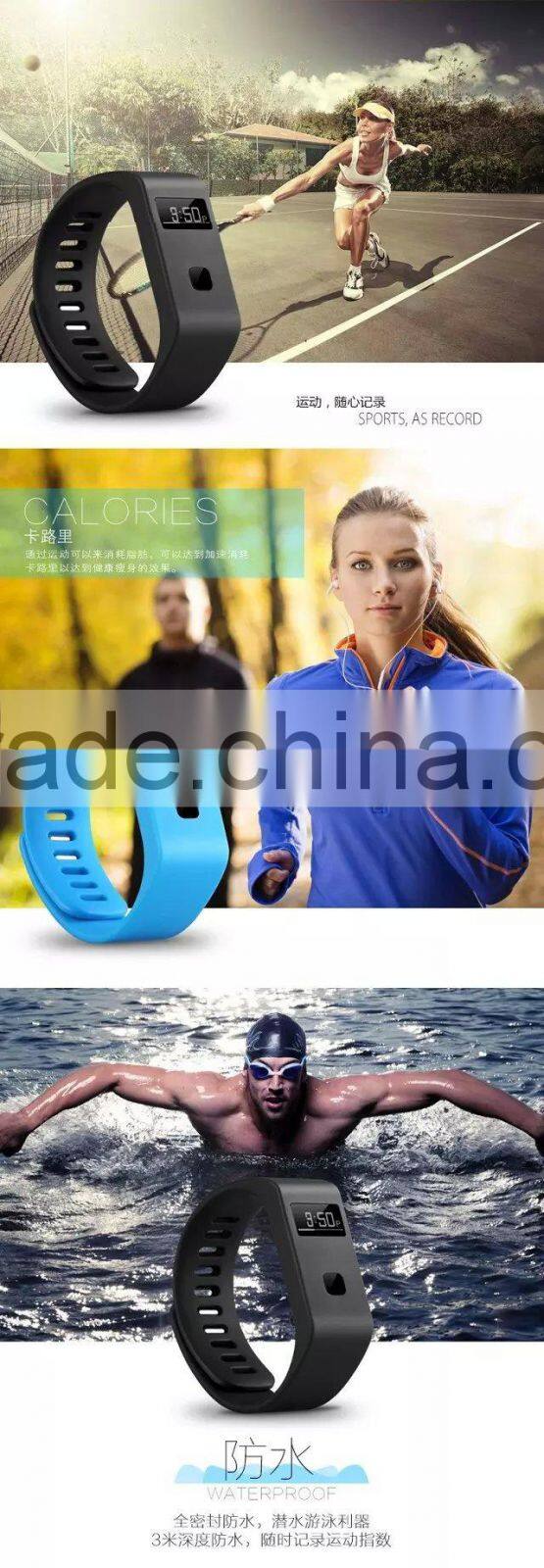 Activity Tracker Bluetooth 4.0 smart bluetooth sports bracelet with pedometer for iphone samsung