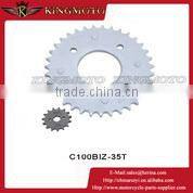 China supply of motorcycle seat covers and 428 motorcycle chain and motorcycle sprockets