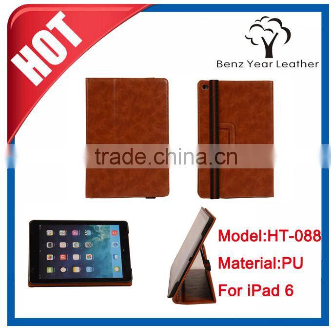 2015 New Arrival Fashion Design High Quality Tablet pc Cases for i Pad 6 from Guangzhou Factory