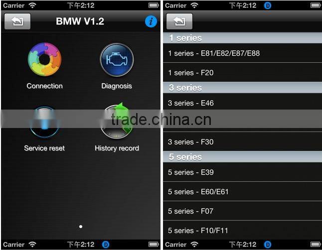 iobd2 xtool bluetooth wireless obd2 scanner diagnostic tool For bmw