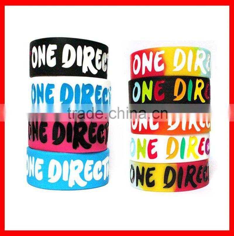 blank silicone men bracelet