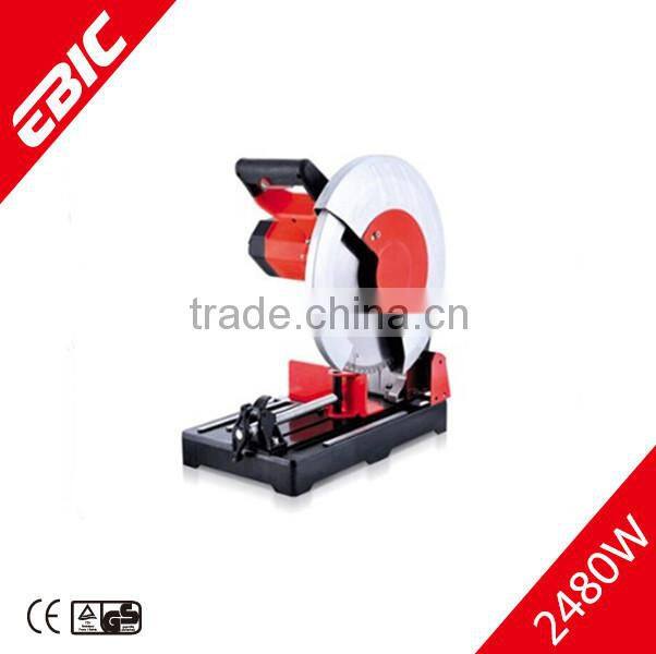 Powerful 2480W Cut Off Machine of Metal Cutting Saw