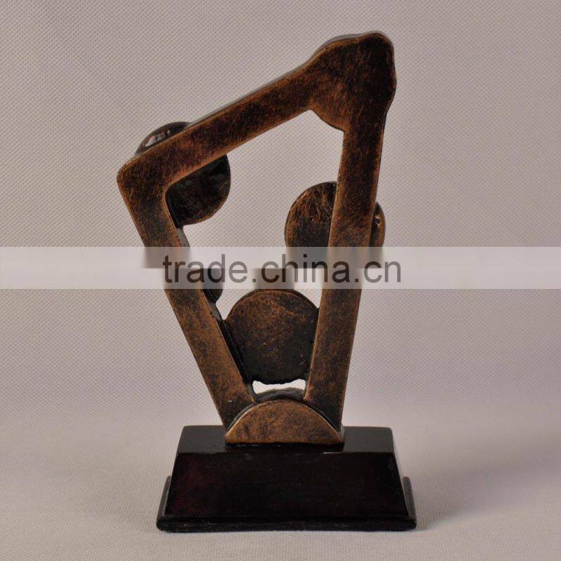 New custom resin trophy cup for wholesale