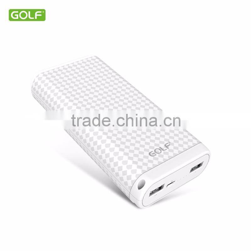 shenzhen factory OEM logo portable charger mobile power bank 20000mah