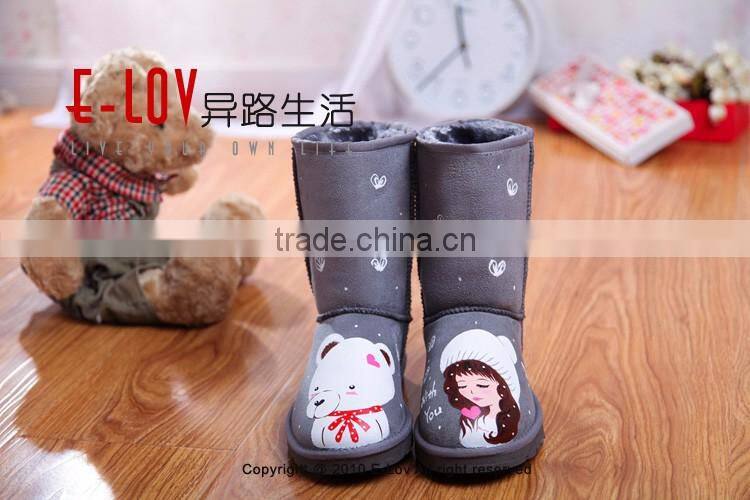 2015 hot sales high quality and cheap kids winter boots