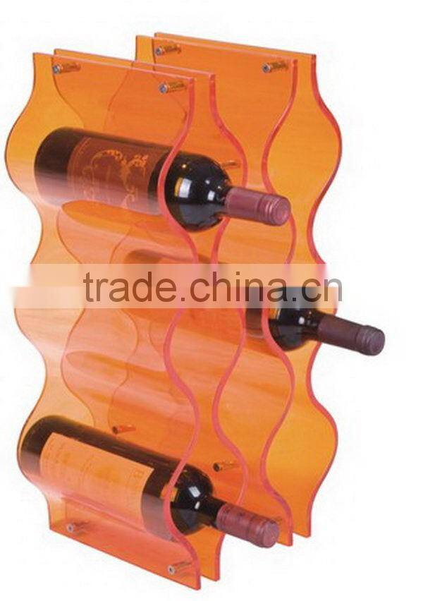 Bottom price antique wall mounted wine bottle holder