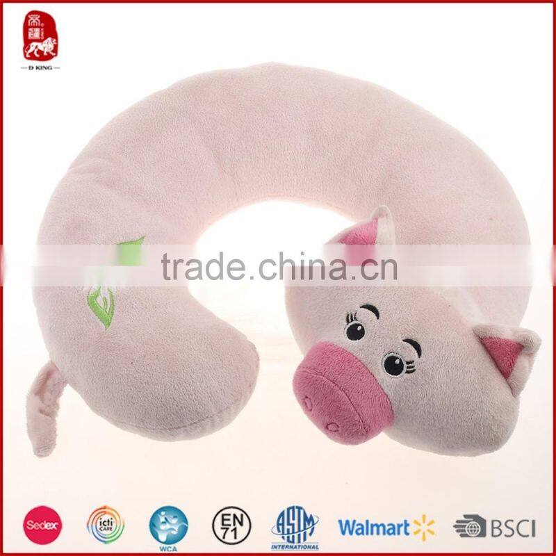 wholesale customize animal frog shaped neck pillow