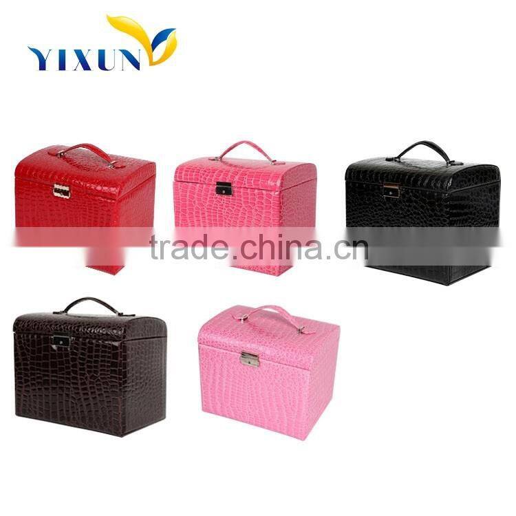 Beautiful Faux leather jewelry display box