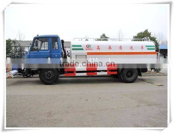 China Road cleaning truck 6 Wheels Road cleaning truck 4x2 Street cleaning truck for sale