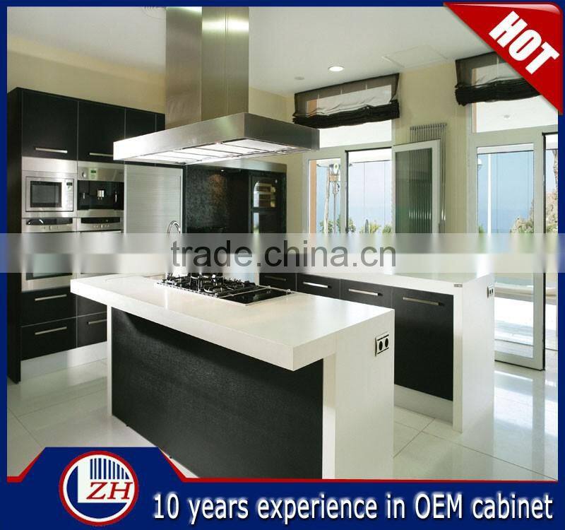 2016 high quality uv acrylic kitchen cabinet small kitchen design