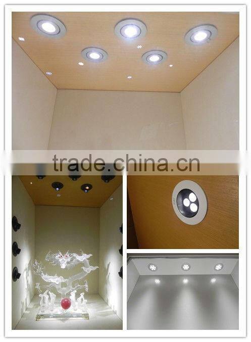 Recessed 2W 12V led cabinet light/ceiling spotlight LC7266A
