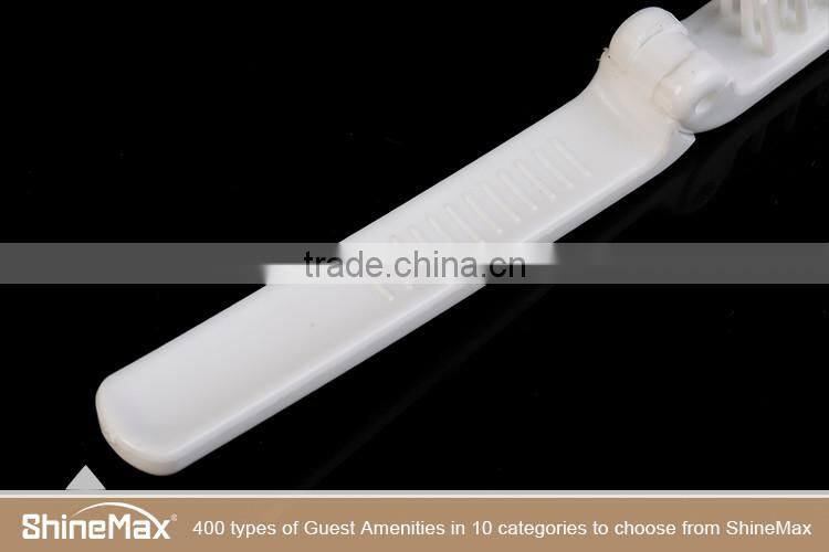 individually wrapped plastic folding massage comb and luxury air hairbrush