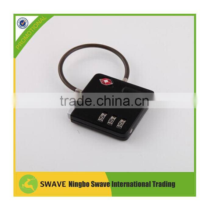 Zinc Alloy Security Combination Lock, 3 Digit Travel Lock