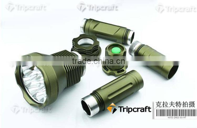 Rechargeable emergency flashlight led