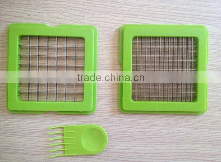 The box shape fruit and vegetable chop magic