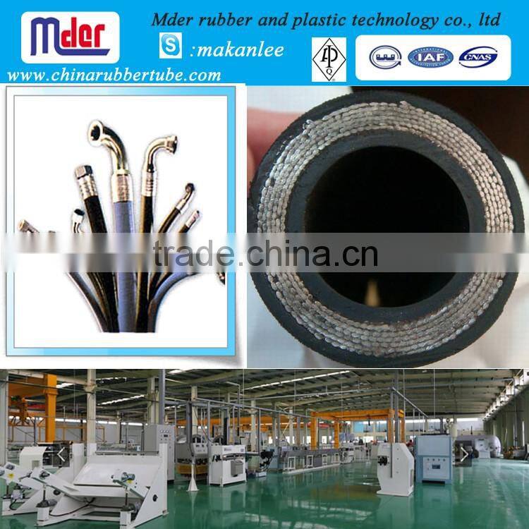 high quality hydraulic hoses SAE 100 R9 R12 EN 856 4SH 4SP